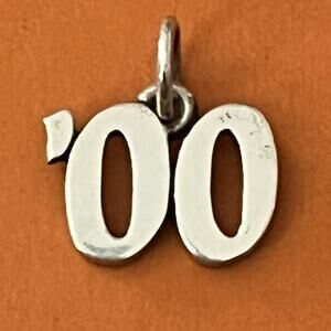 James Avery Retired Sterling Silver ‘00 Year Charm